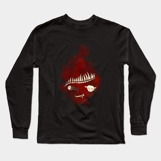 Meat Lover Long Sleeve T-Shirt by SkylarFiaes